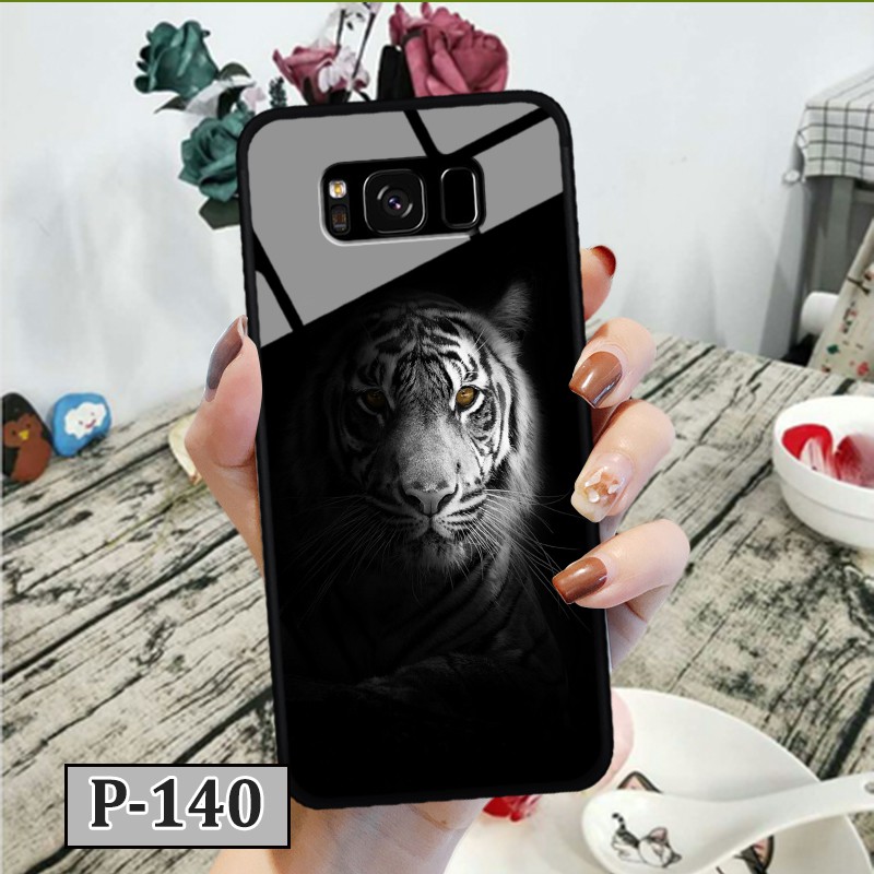 Ốp Samsung Galaxy S8/ S8 Plus - lưng kính in hình 3D