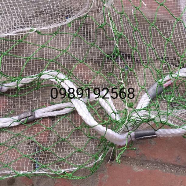 XẢ KHO  Lưới quét cá, vét cá cao 2m dài 10m lưới đẹp , giá rẻ cực sốc