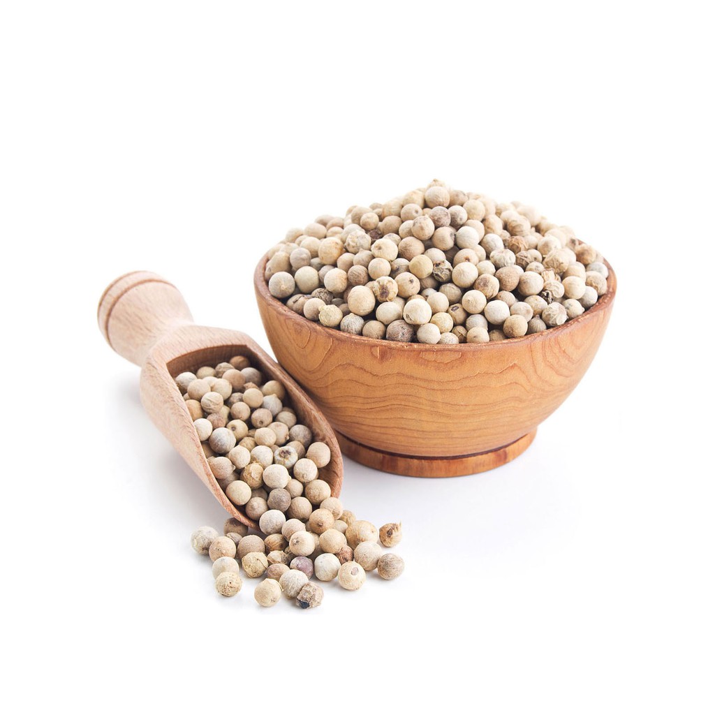 White Pepper - Tiêu Sọ gói nhỏ 100g hũ