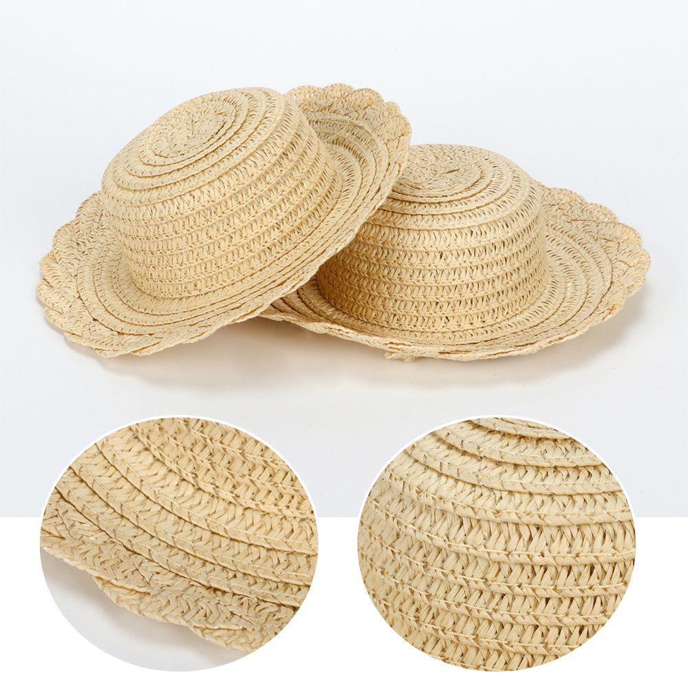 ORIENTLII Nón Cối Phối Ren Hoa 5 Kích Cỡ Cho Nhà Búp Bê