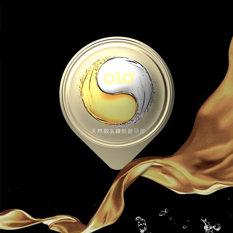 Bao cao su gai OLO 00,1mm siêu mỏng nhiều gấp đôi lượng gel bôi trơn hộp 10 chiếc tặng 1C