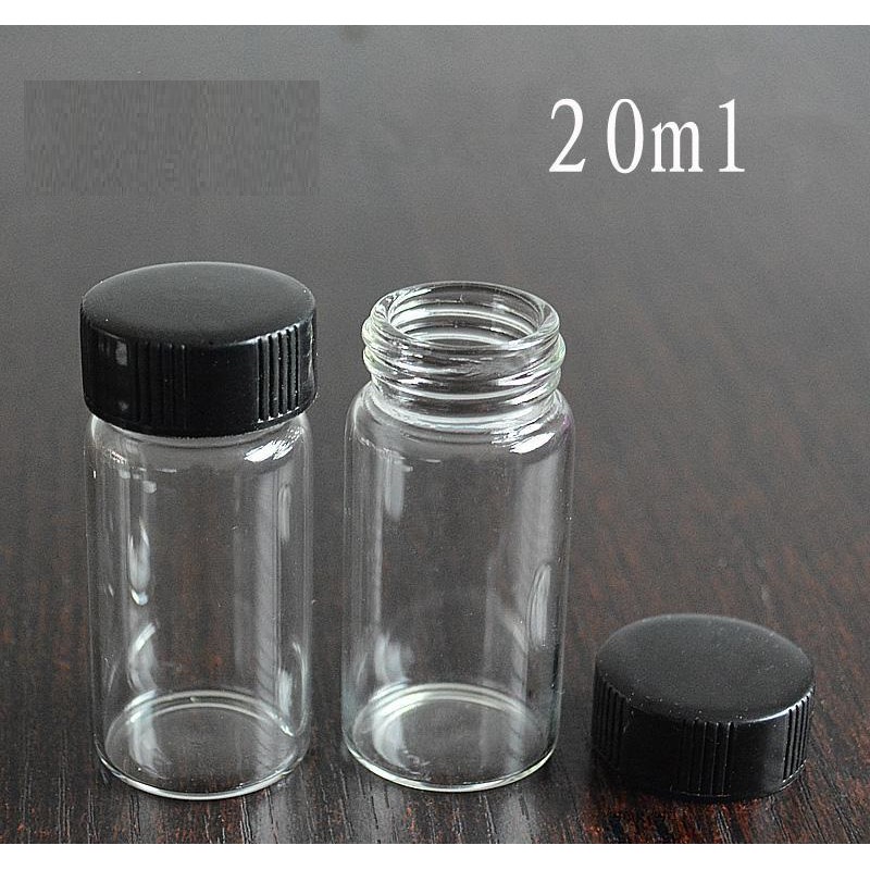 Chai thủy tinh 20ml - Lọ thủy tinh 20ml