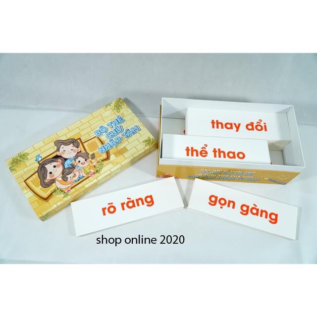 Bộ thẻ cho bé vz