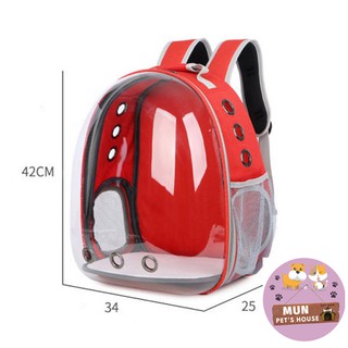Balo (Ba lô) Phi Hành Gia Trong Suốt Vận Chuyển Chó Mèo Hàng Đẹp