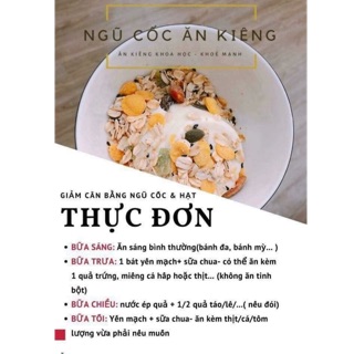 [FREE SHIP] Ngũ cốc Ăn Kiêng Mix Hoa Quả Siêu Ngon Hộp To