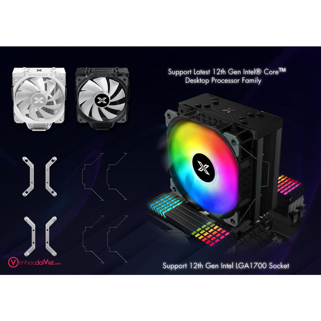 Tản Nhiệt Khí Xigmatek Air Killer Pro/S  Có SK 1700 - Chính Hãng 12 Tháng