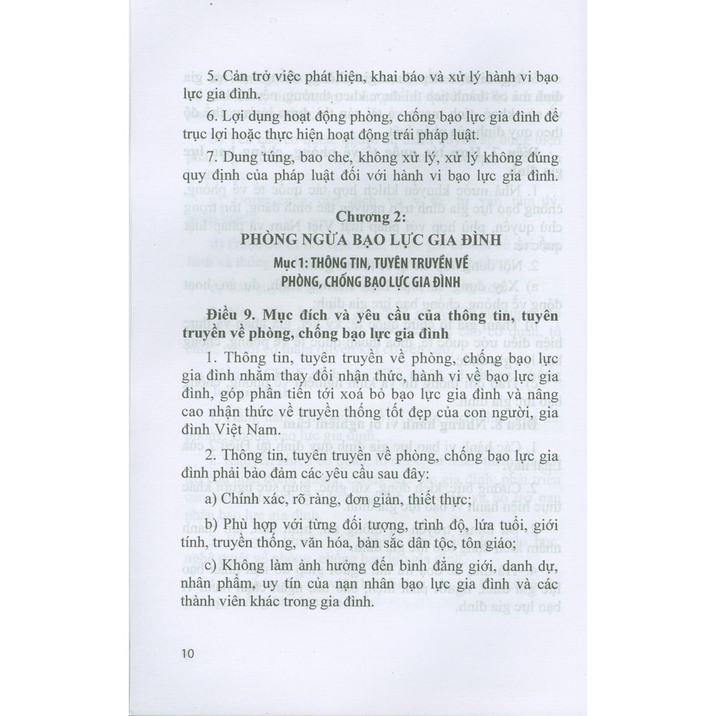 Sách - Luật Phòng, Chống Bạo Lực Gia Đình Và Văn Bản Hướng Dẫn Thi Hành