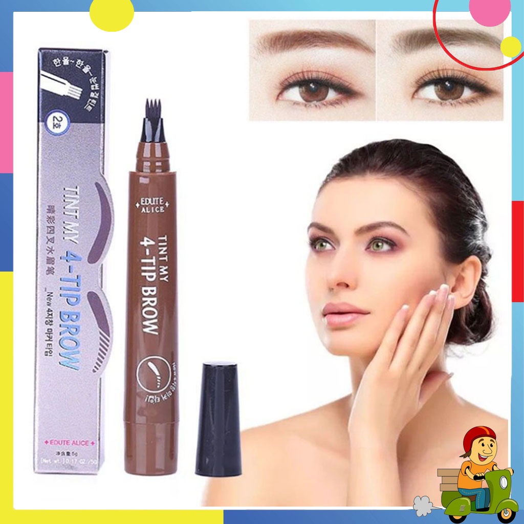 [Mua 2 giảm 4%] Bút Kẻ Mày Phẩy Sợi 4D Dạng Gel Suake Chống Nước Lâu Trôi Giúp Lông Mày Sắc Nét Và Đẹp Hơn