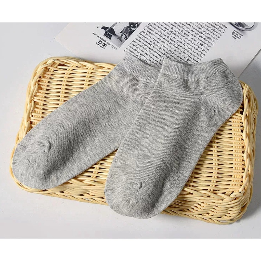 Tất nam nữ TN00 - Vớ nam nữ cổ ngắn màu trơn - freesize