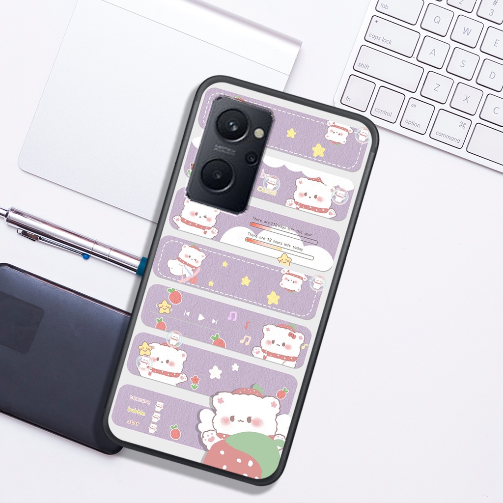 ỐP LƯNG OPPO RENO 8 4G - RENO 8 5G - RENO 8Z, IN HÌNH BEAR &amp; CAT ĐẸP
