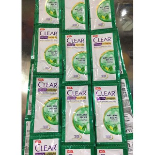 Dầu Gội Clear Bạc Hà dây 12 gói