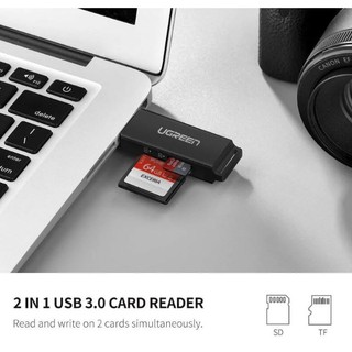 Đầu Đọc Thẻ Nhớ SD/TF USB 3.0 ( 40752 , 40753 ) Ugreen