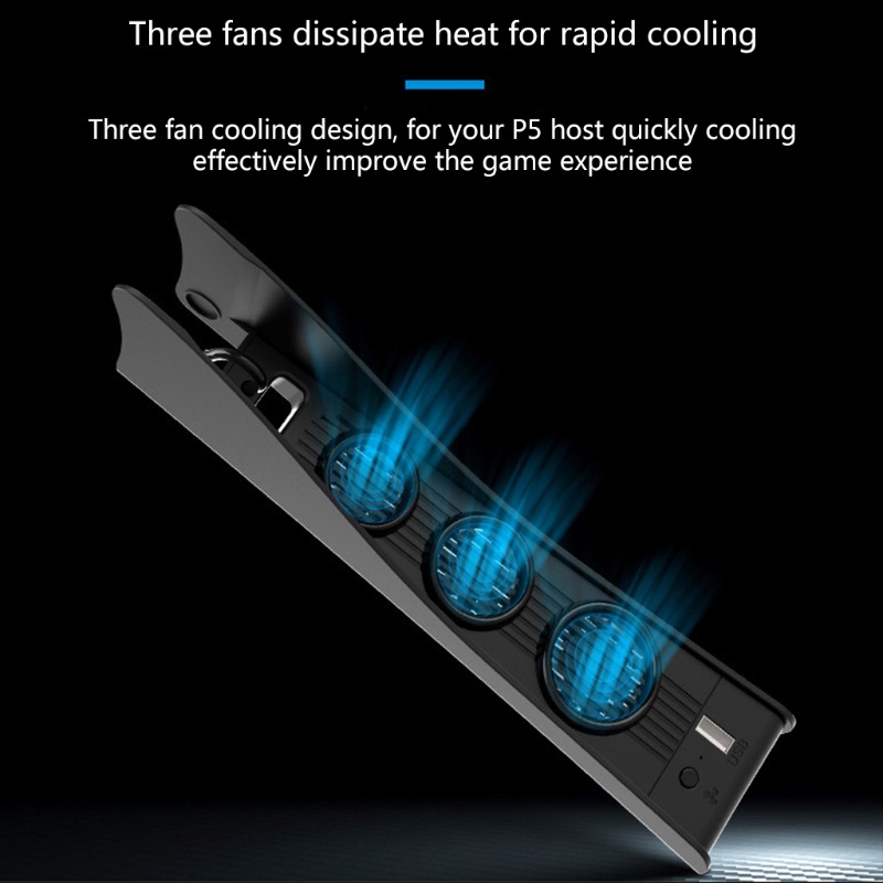 Hệ Thống Tản Nhiệt Làm Mát Và Giá Đỡ Tai Nghe Cho Play-station 5 w 3