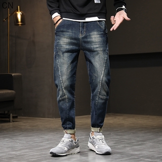 Quần Jeans Dài Ống Đứng Thời Trang Cho Nam