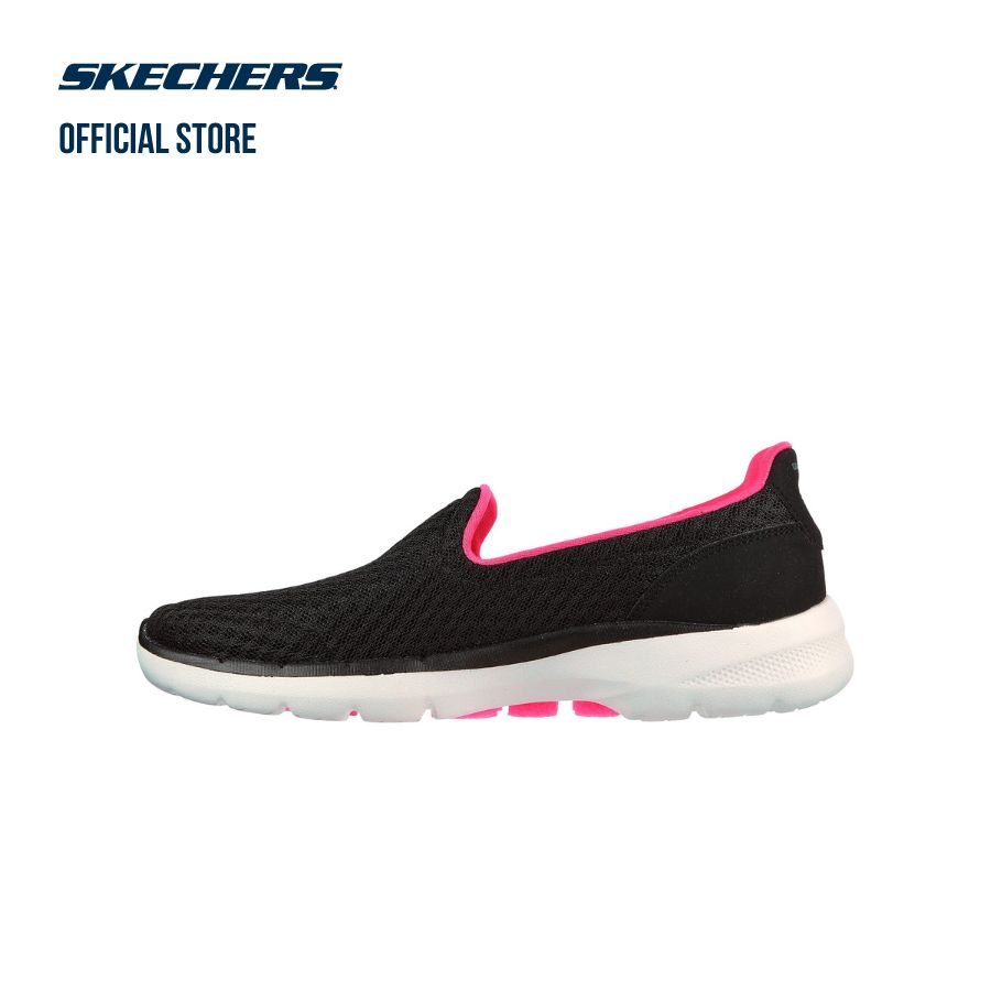 Giày đi bộ nữ Skechers Go Walk 6 - Big Splash - 124508-BKHP