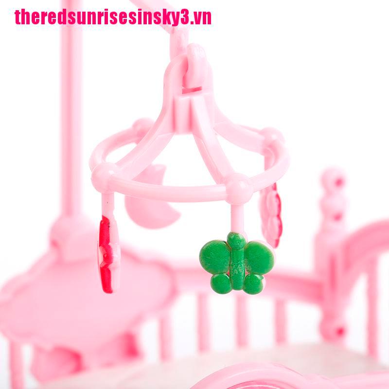 Mô hình ngựa gỗ/ giường nôi trang trí