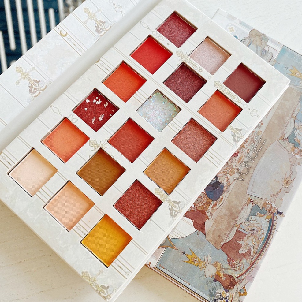 [Phấn mắt ❤️𝑭𝒓𝒆𝒆𝒔𝒉𝒊𝒑❤️ Bảng phấn mắt 18 ô Vongee Rabbit Party