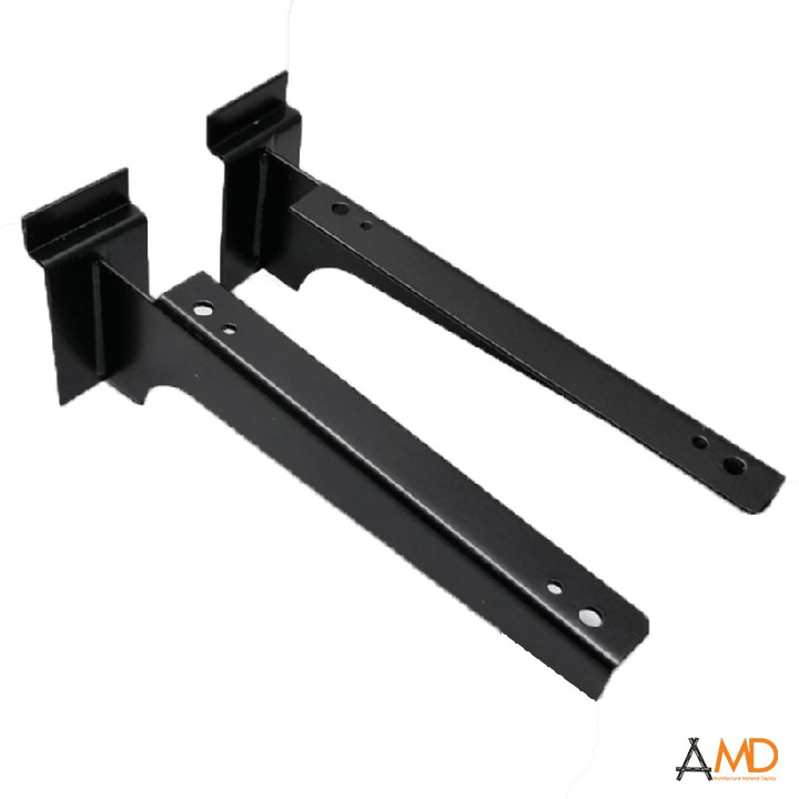 Tay đỡ giá kệ gắn tấm gỗ Slatwall TDG01