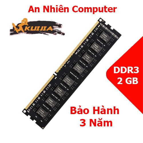 Ram Máy Tính Kuijia DDR3 2Gb 1600 bh 36 tháng