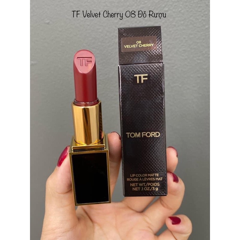 Son tom ford màu 08 Velvet cherry