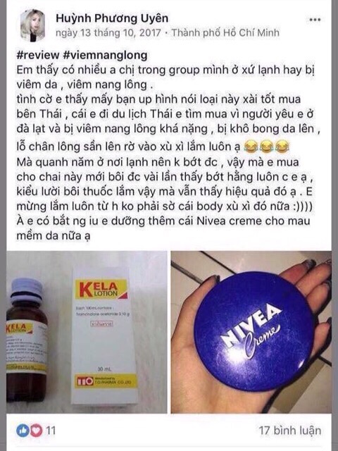 kela lotion trị viêm lỗ lang lông ( hàng chuẩn) | BigBuy360 - bigbuy360.vn