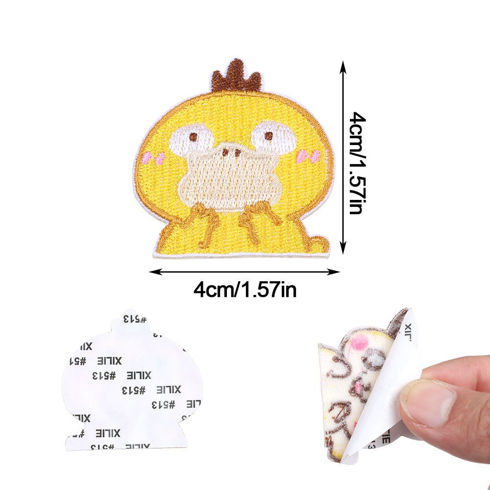 SHOUHOU Pokemon Water Bottle Stickers Anime Game Self-adhesive Patch DIY Clothes Bag Accessories Badges Patches