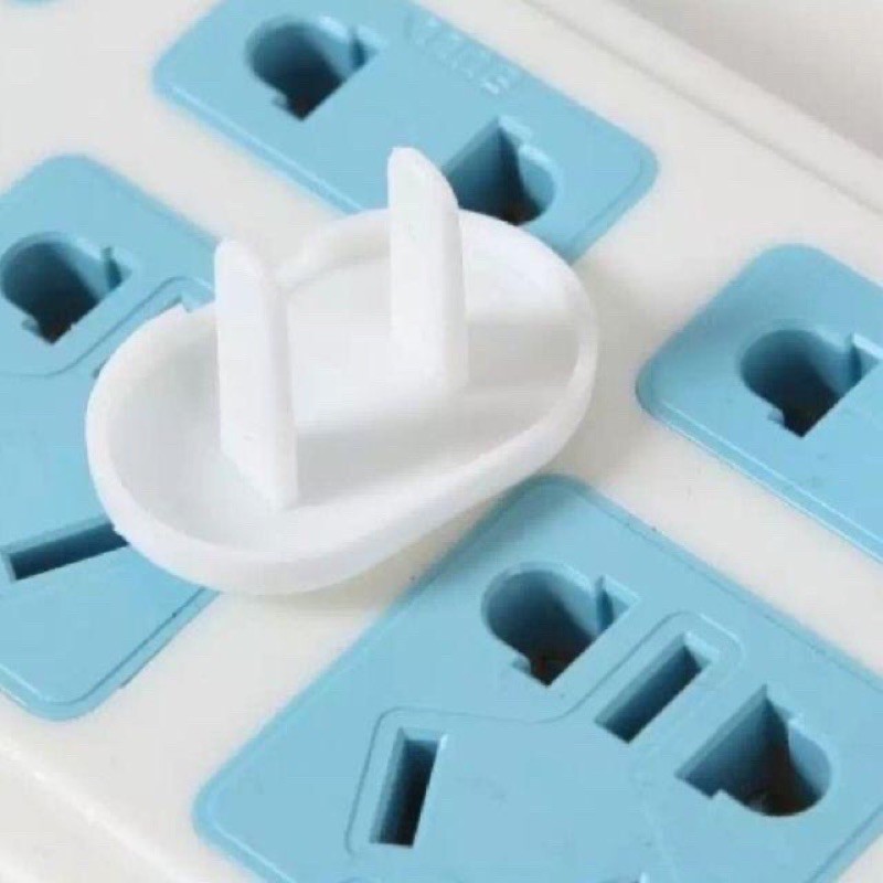 COMBO 5 Nút bịt ổ điện 2 chân, 3chân /FREESHIP/ Nút bịt nhựa cao cấp trắng A70