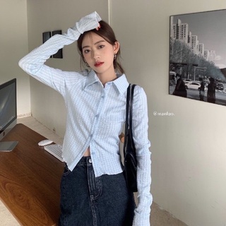 Áo sơ mi croptop