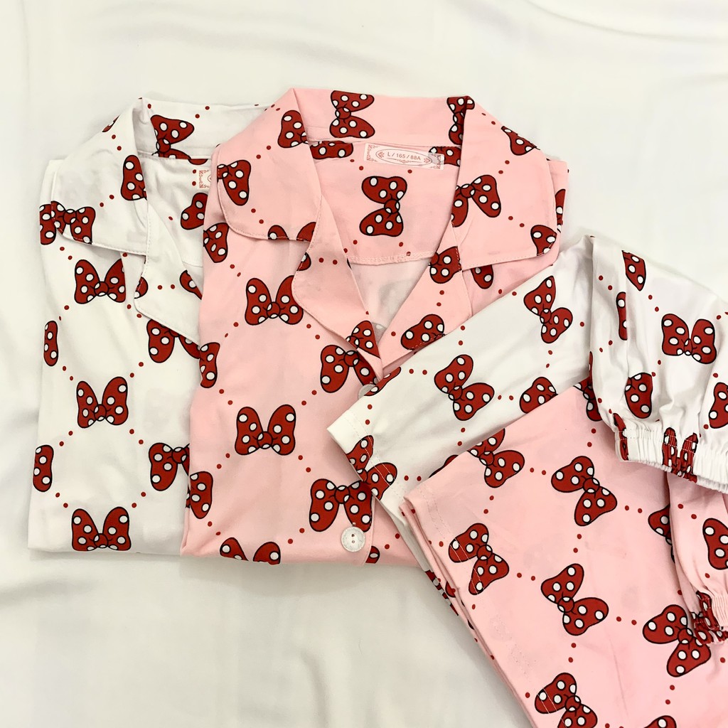 Pijama Mặc Nhà, Bộ Ngủ Nữ Ngắn Tay Nhiều Màu Họa Tiết Siêu Xinh CCCP01