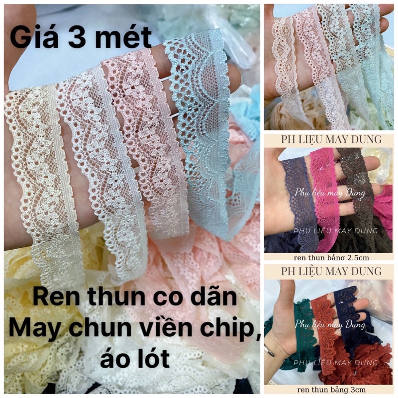 ren thun co dãn bảng 2.5cm- 3cm giá 3(m)