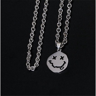 Kilii Vòng cổ Mặt Hình Mặt Cười Phong Cách Gothic Thời Trang Cho Nữ
