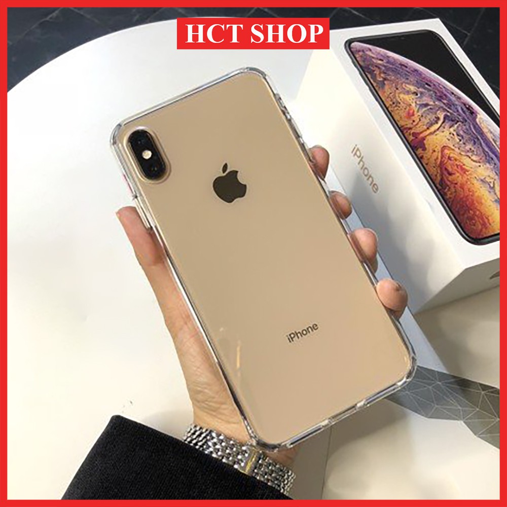 Ốp Lưng Kính Mica Trong Suốt Cho iPhone 6Plus/7Plus/8Plus/X/Xsmax