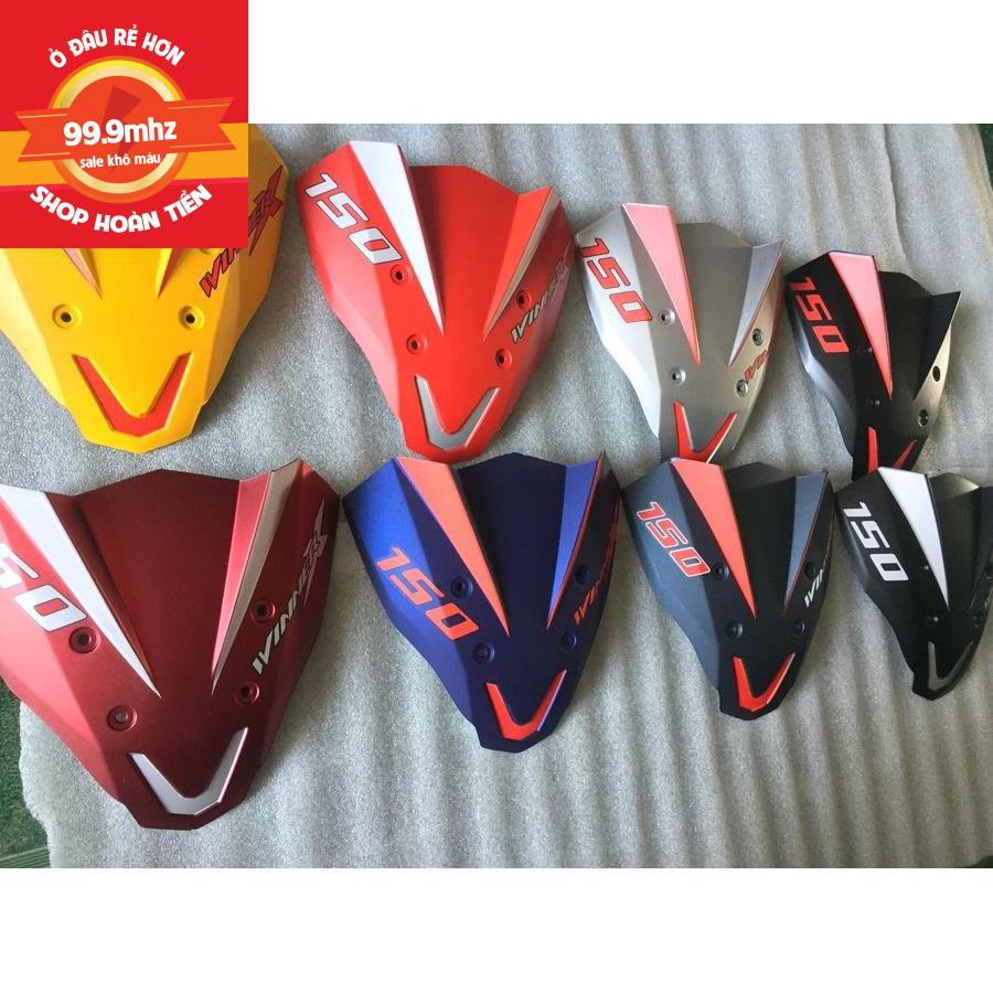 Ốp Đầu Xe, Mão Winner X Mẫu Sừng 4 Lỗ Ốc Mẫu Mã Đẹp Đủ Màu
