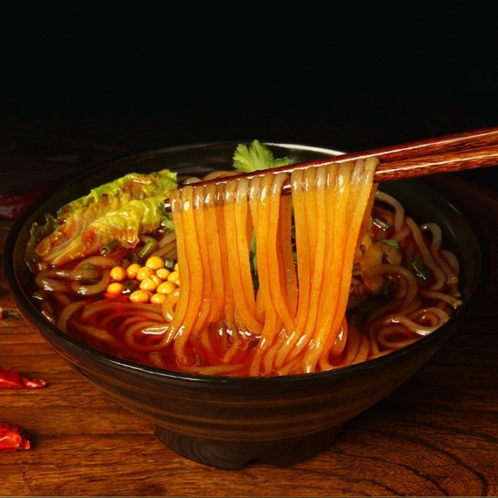 Mì khoai lang chua cay ăn liền hương vị Tứ Xuyên gói 255gr( hàng có sẵn) | BigBuy360 - bigbuy360.vn