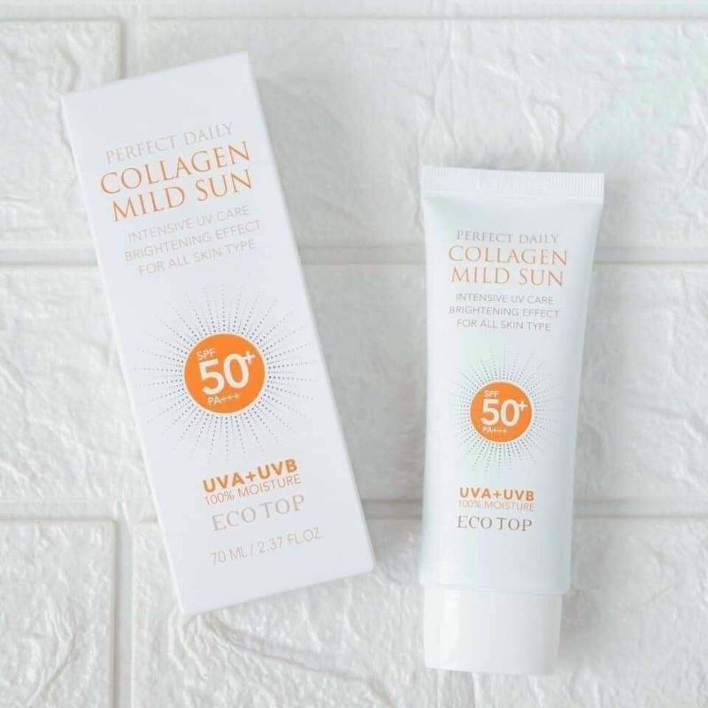 Kem chống nắng Colagen mild sun sps 50+