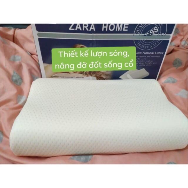 Xã kho gối cao su non Zara Home , không hộp đựng , tiêu chuẩn hàng cao cấp shop bán giá rẻ nhất