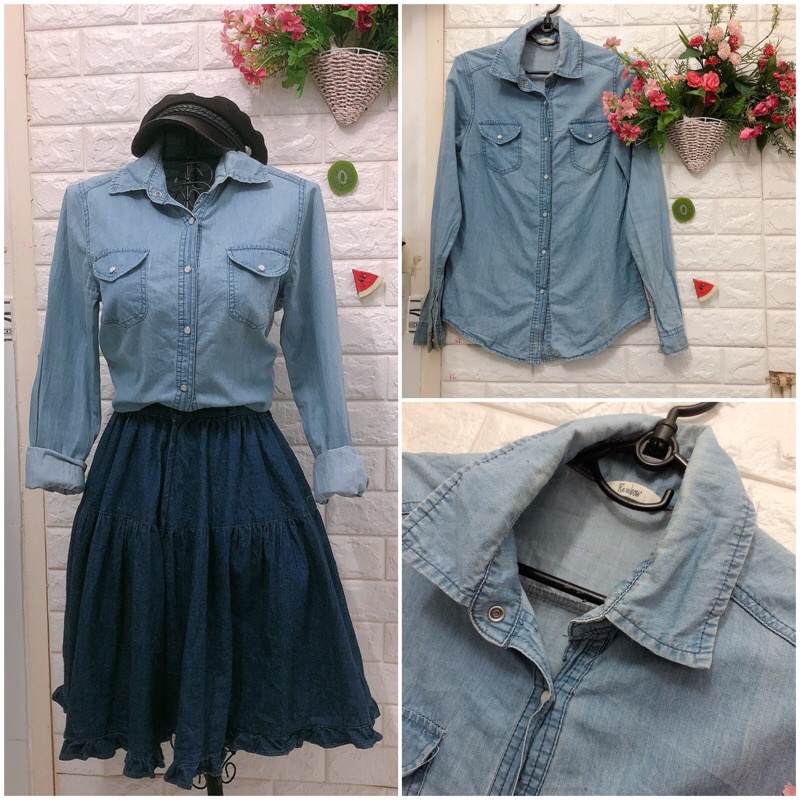 Áo jean áo bò hiệu cực phẩm