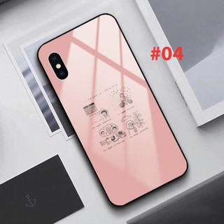 Ốp lưng kính Samsung Galaxy Note 8 Note 9 Note 10 Note 10 Plus in hình CUTE
