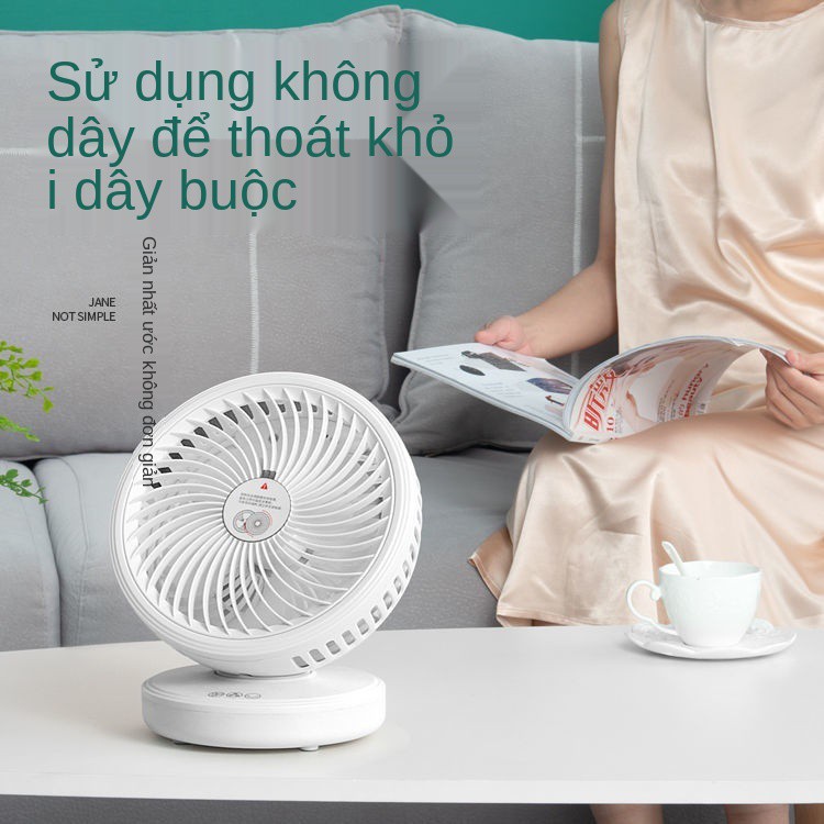 Quạt lưu thông Faloth Hồng Kông Sạc USB Mini Di động Văn phòng ký túc xá sinh viên siêu yên tĩnh | BigBuy360 - bigbuy360.vn