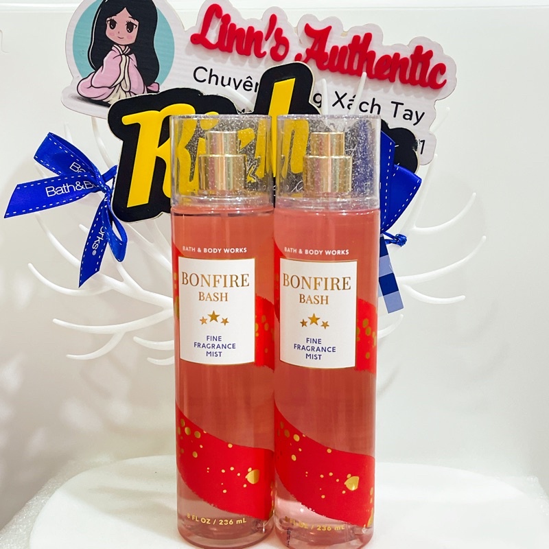 BILL XỊT THƠM BODY MIST BONFIRE BASH USA BBW