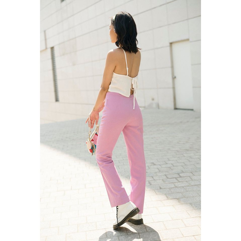 Áo hai dây hở lưng thắt nơ sau - JOLLIE