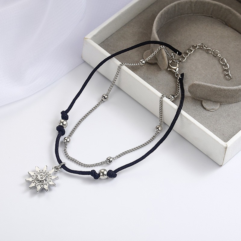 1 Lắc Chân Dây Thừng Mặt Trời Đơn Giản Thời Trang