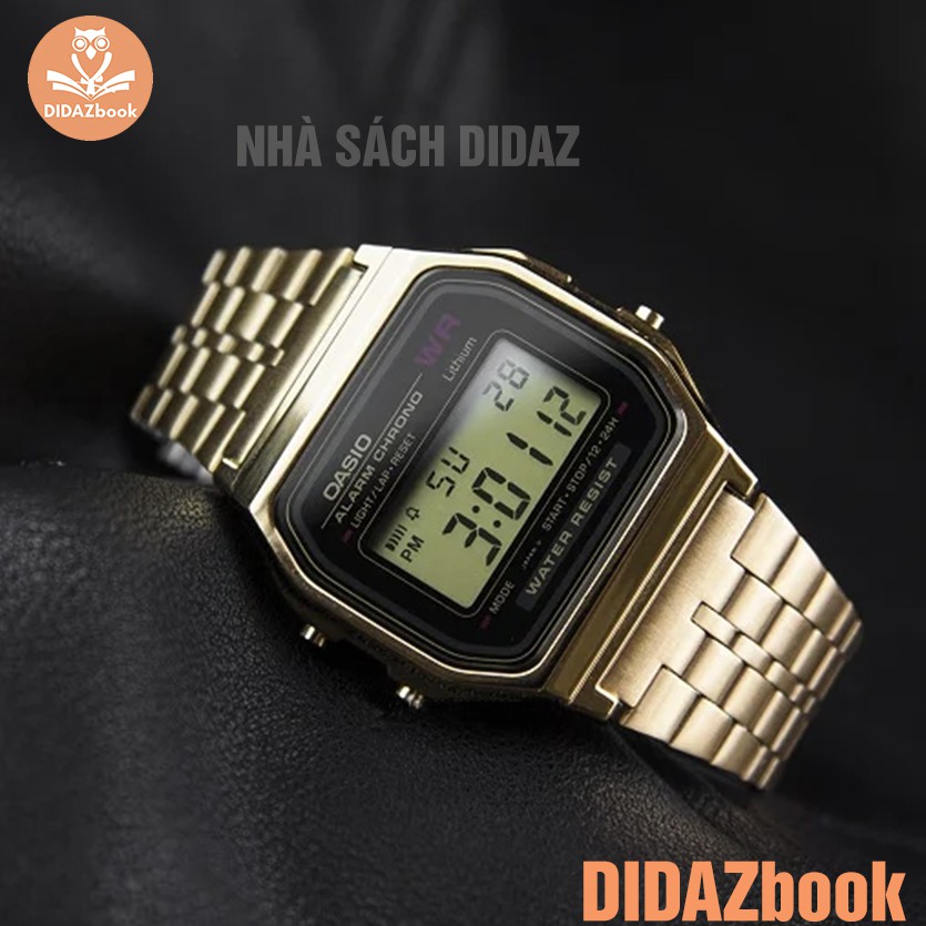 Đồng hồ điện tử nam nữ A159WR-CLASSIC chống nước vintage | BigBuy360 - bigbuy360.vn