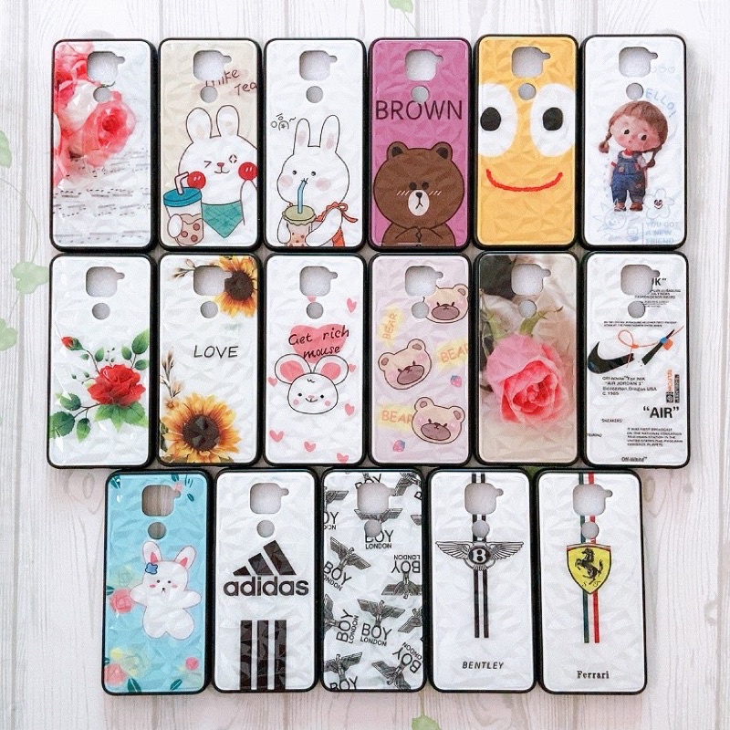 Ốp vân kim cương Xiaomi redmi note 9 siêu xinh