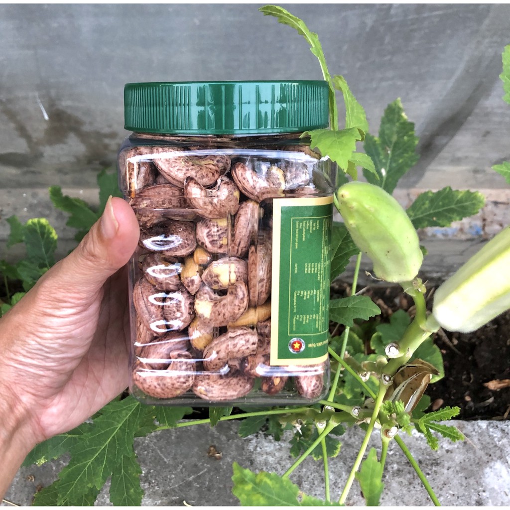 Hạt điều Bình Phước rang muối Bazan nguyên hạt size lớn, nguyên vỏ lụa sạch [loại A+ chất lượng xuất khẩu - true SEED] | BigBuy360 - bigbuy360.vn