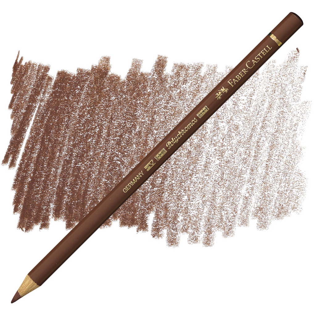 Bút chì màu FABER CASTELL Polychromos - Tone Brown (Cây lẻ)