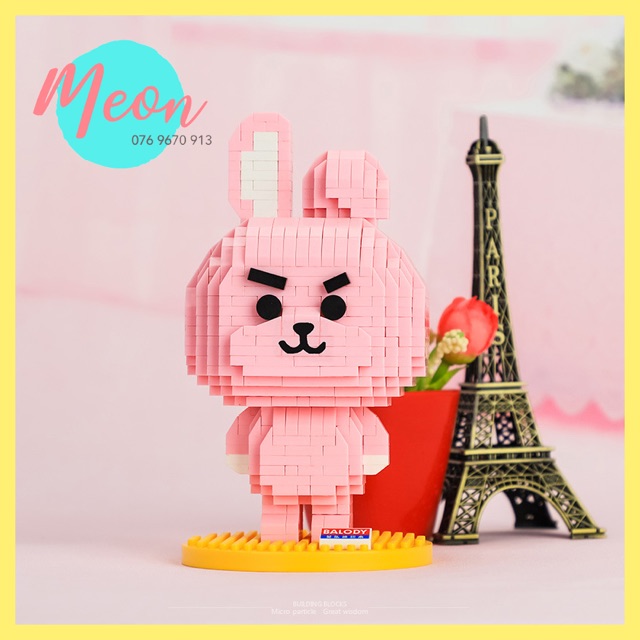 Xếp hình lego BT21 Cooky - Miniblock BT21 BTS Cooky size L