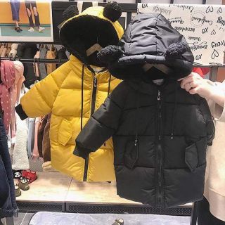 Áo khoác dáng dài cho bé