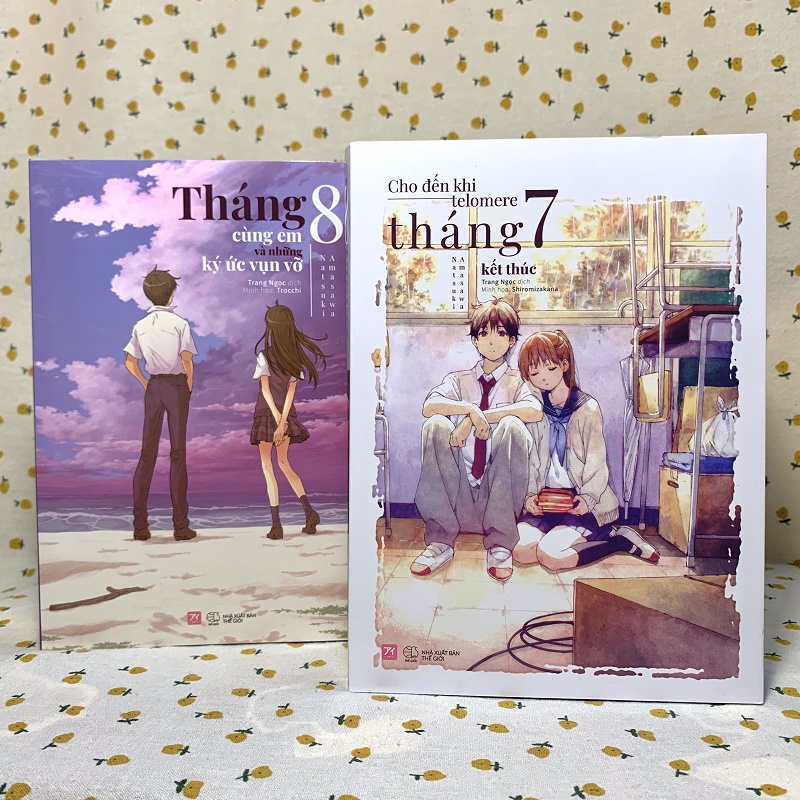 Sách - Combo 02 Cuốn: Cho Đến Khi Telomere Tháng 7 Kết Thúc Và Tháng 8 Cùng Em Và Những Ký Ức Vụn Vỡ