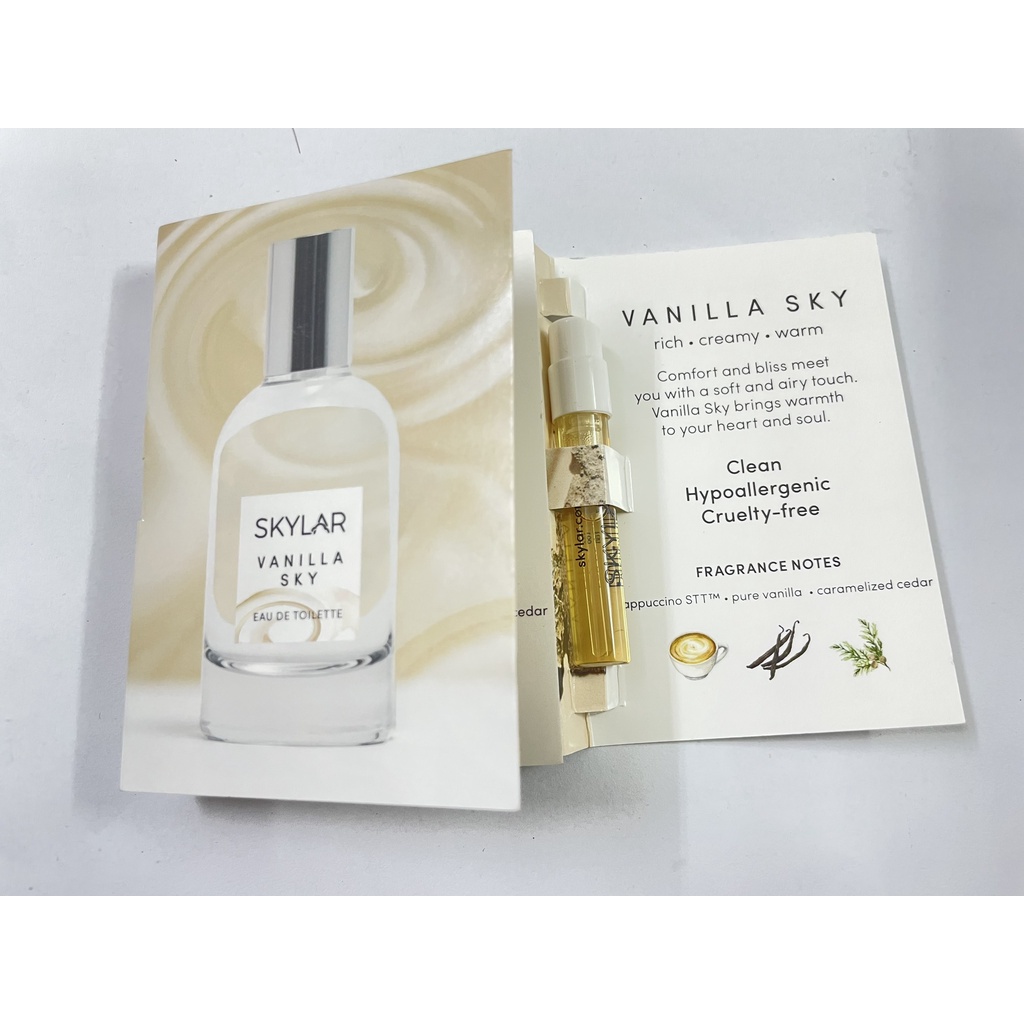 VIAL NƯỚC HOA hãng SKYLAR hương VANILLA SKY